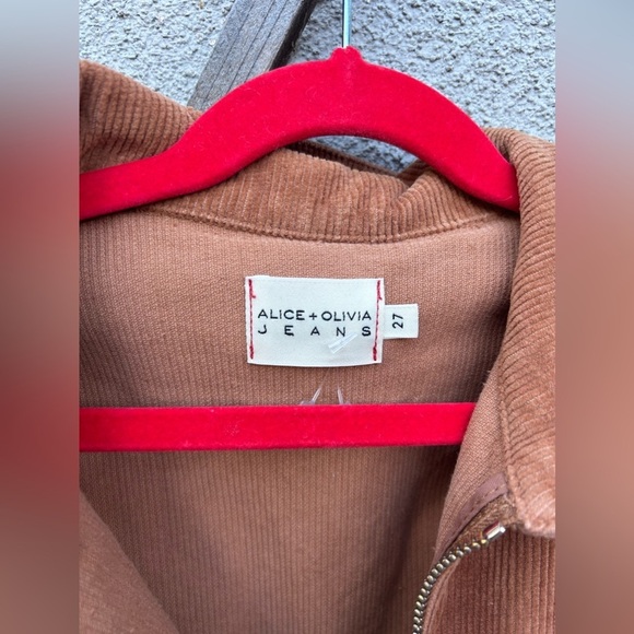 Alice + Olivia Gorgeous Wide Leg Jumpsuit in Camel - Picture 6 of 12